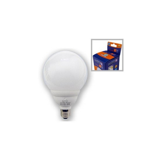 lampe eco globe E27 24W 8000h froide 120w restitué