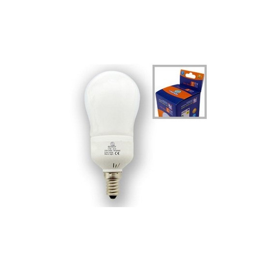 lampe eco mini goutte E14 11W 8000h froide 55w restitué