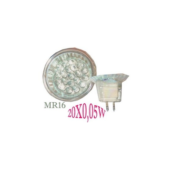 ampoule led MR16 0.05W X 20