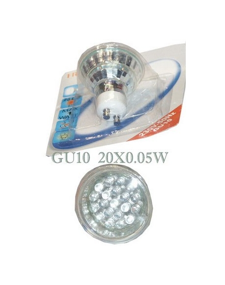 ampoule led U10 0.05W X 20