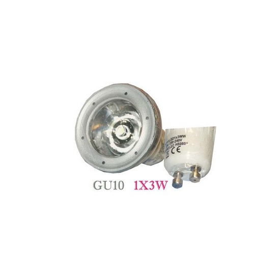 ampoule led GU10 1x3 W