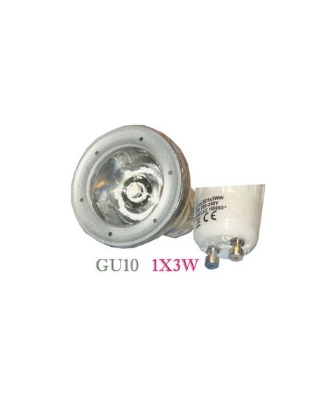 ampoule led GU10 1x3 W