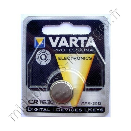 pile lithium CR1632