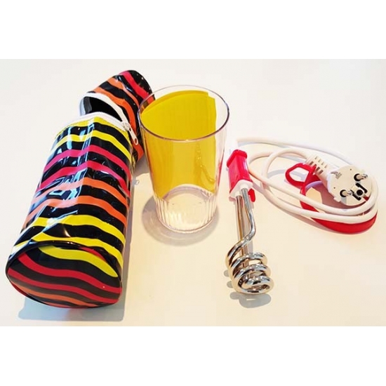 thermoplongeur gobelet 350W ECE avec trousse voyage THGO