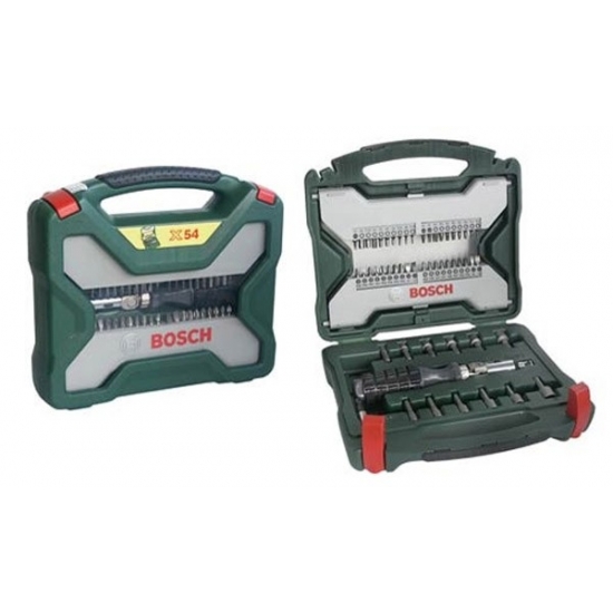 coffret de vissage Titanium X-Line 54 pièces Bosch 00465188