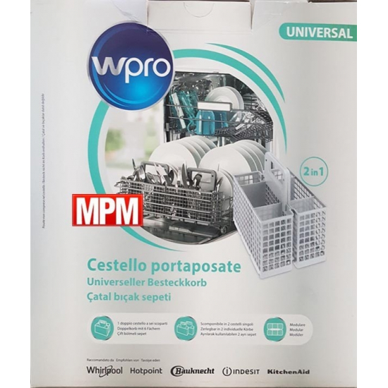 DWB304 - Panier à couverts universel pour lave-vaisselle WPRO - 484000008561 