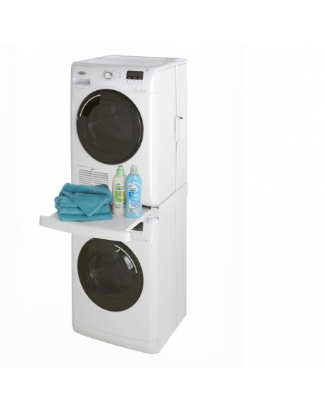 SKS101 - Kit de superposition universel pour lave-linge/seche linge WPRO 484000008436 