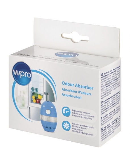 DEO213 - Absorbeur d’odeurs 2 en 1 pour refrigerateur - WPRO 484000008433 