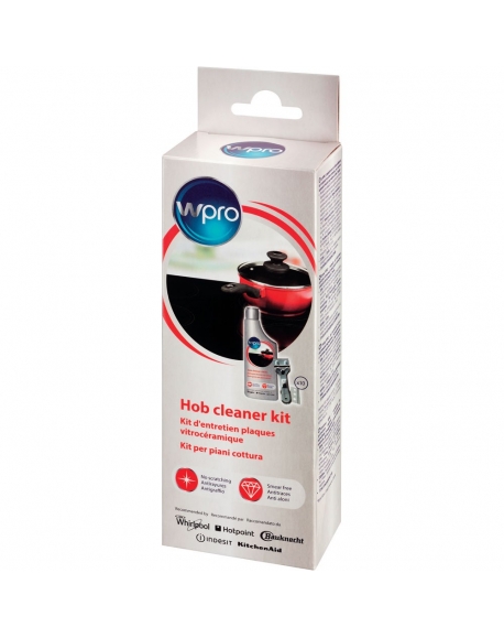 KVC015 - Kit nettoyant plaque vitrocéramique WPRO 484000008418 