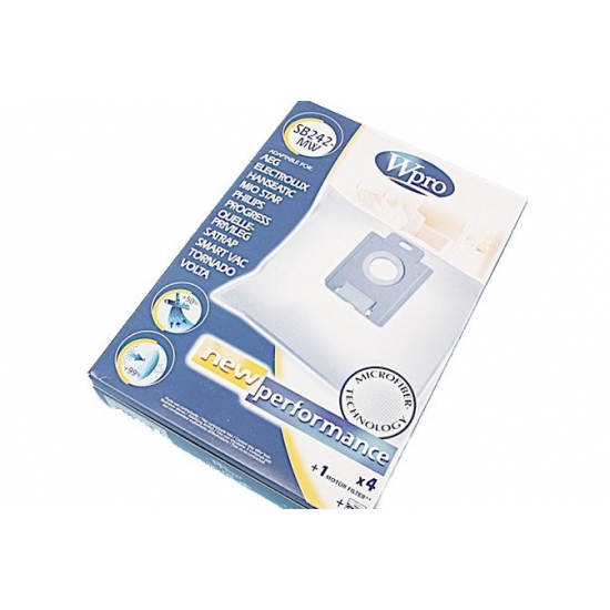 SB242-MW - Sacs aspirateur microfibre WPRO X10 Whirlpool 