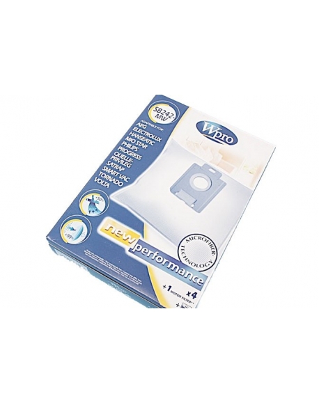 SB242-MW - Sacs aspirateur microfibre WPRO X10 Whirlpool 