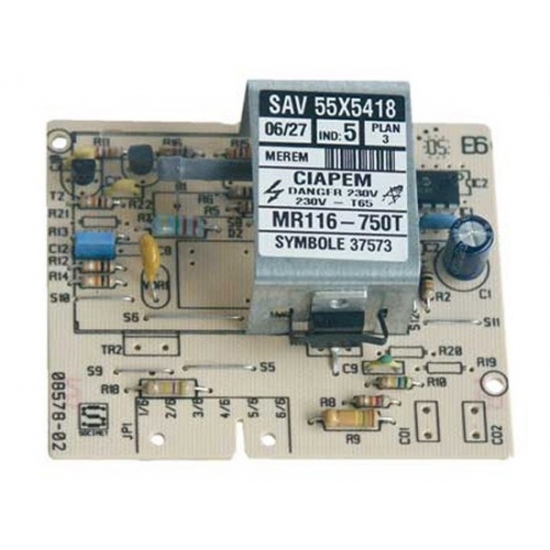 carte de puissance MR116 lave linge fagor brandt 55X5418
