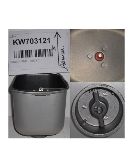 cuve de machine pain kenwood bm350 kw703121