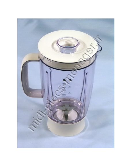bol blender complet blanc plastique kenwood kw681153