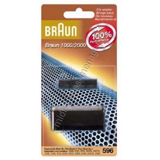 tetes de rasoir braun serie 596