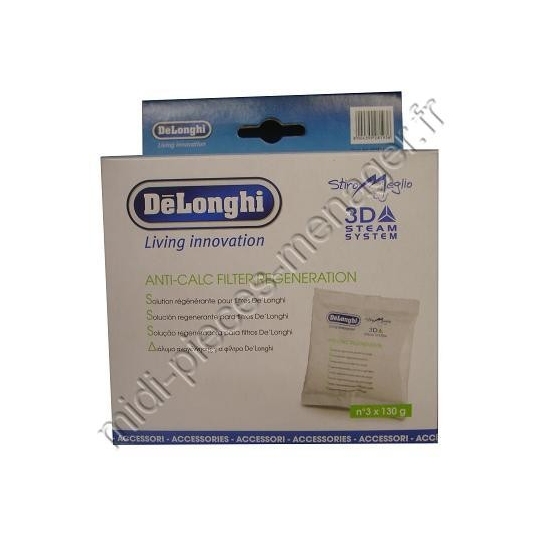 solution regenerante pour filtre delonghi 5528111100