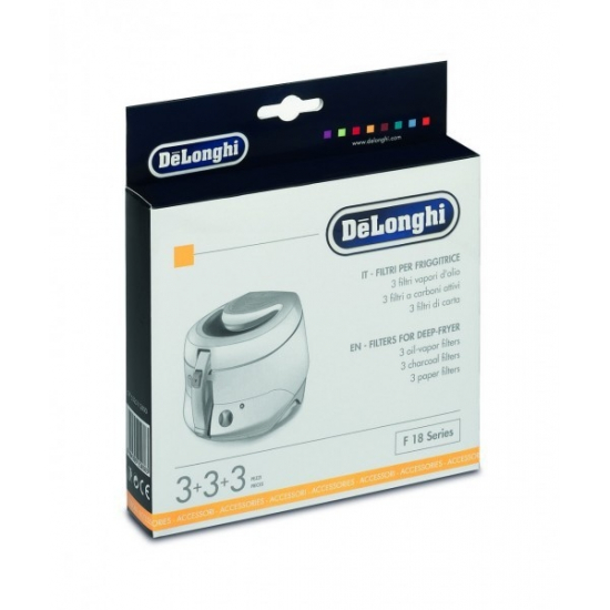 kit filtres pour friteuse delonghi serie F18 5525112800