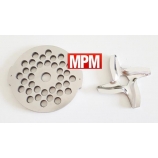 couteau et grille fin hachoir A09B01