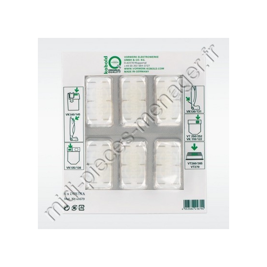 rafraichisseur d'air dovina pour aspirateur vorwerk kobold 3702