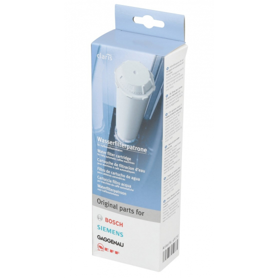 filtre a eau Claris pour machines a cafe Expresso bosch siemens 00461732
