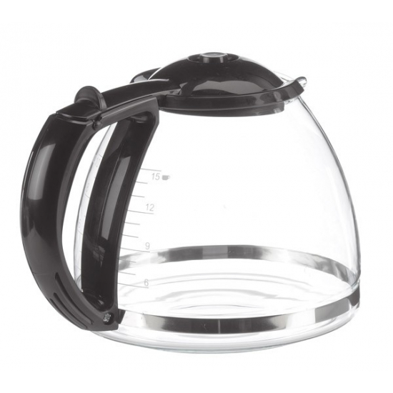verseuse noire en verre 15 tasses cafetiere bosch siemens 00646860