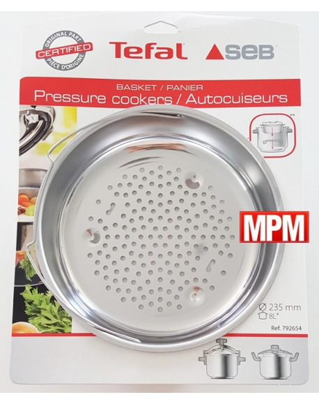 panier autocuiseur inox acticook seb 8l  792654