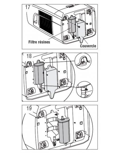 filtre anticalcaire pour climatiseur DELONGHI PINGUINO 5515110251