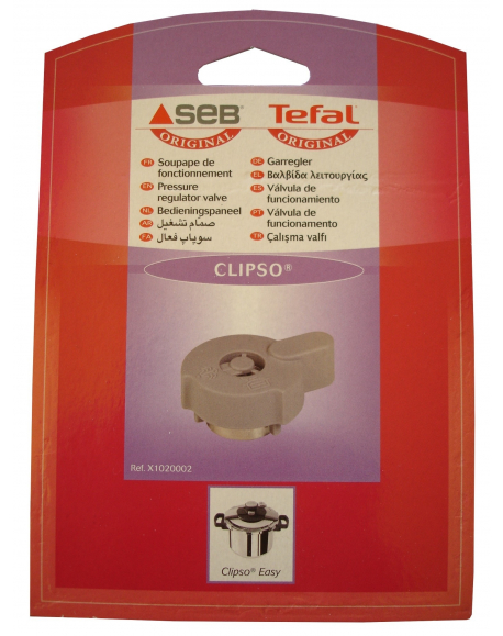 soupape grise pour autocuiseur seb clipso easy - x1020002