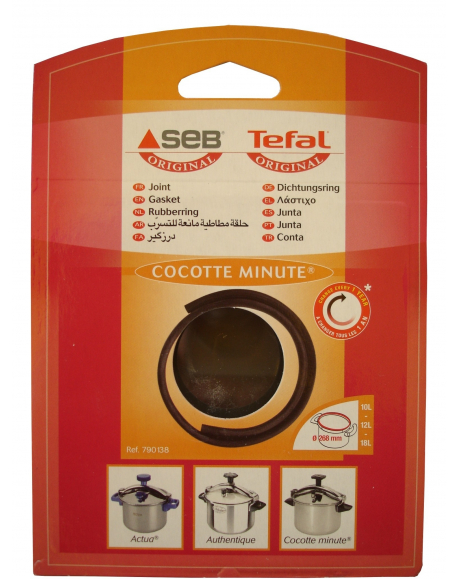 joint pour cocotte seb 10 - 12 - 18 litres - 790138