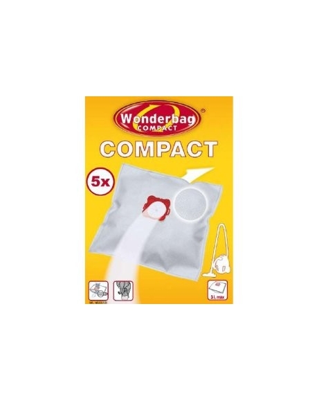 lot de 5 sacs aspirateur wonderbag compact WB305120