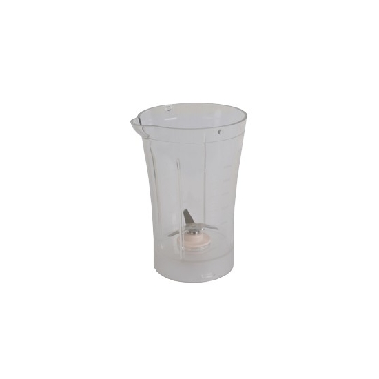bol + couteaux blanc mini blender moulinex SS-192845