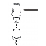 couvercle mini hachoir blender moulinex vivacio MS-5927620