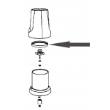 joint mini hachoir blender moulinex vivacio MS-0698989