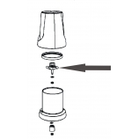 couteaux mini hachoir blender moulinex vivacio MS-5927599