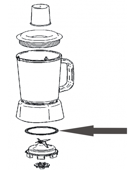 joint de bol blender tefal simply invent SS-192716