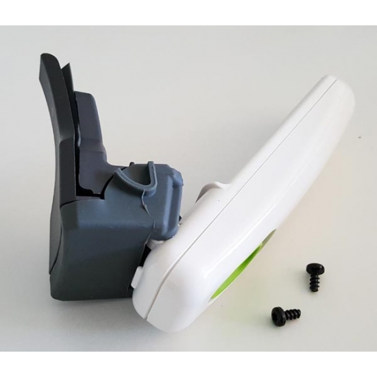 poignee blanche + bouton vert + vis X2 friteuse actifry family SEB SS-992252