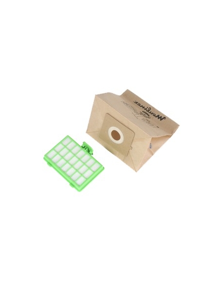 sacs + filtre hepa aspirateur moulinex zelio MT000501
