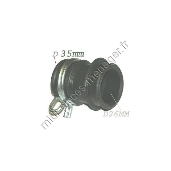 durite pompe de cyclage askoll whirlpool 481253029447