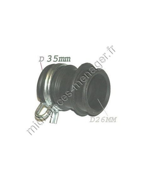 durite pompe de cyclage askoll whirlpool 481253029447