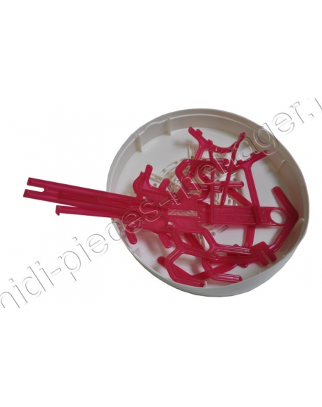 panier rose avec support sterilisateur moulinex ts-07006780