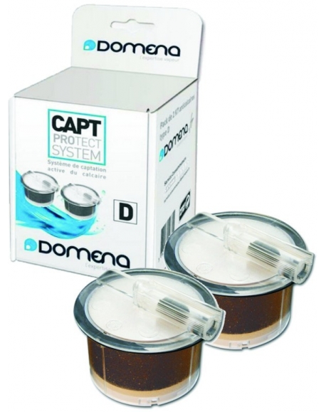 Anti calcaire Domena Pack de 2 cassettes anti-calcaires Type B