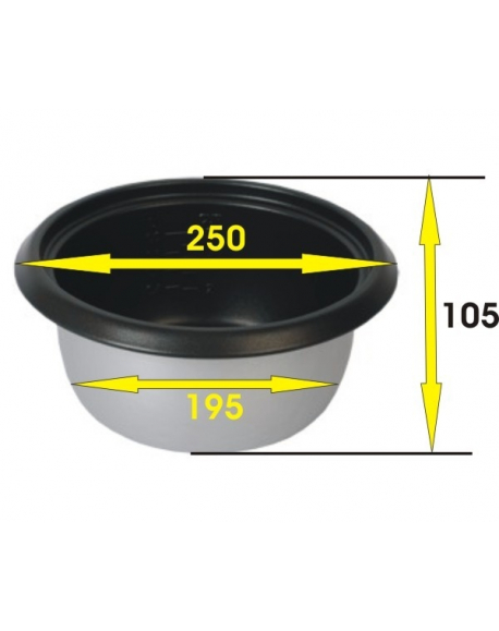 cuve cuiseur a riz classic 6 bols RK100 seb ss-991501