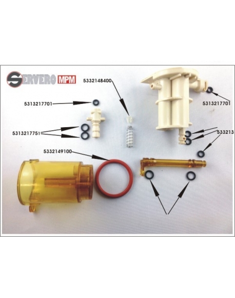 valve anti gouttes robot cafe delonghi magnifica 5332148400