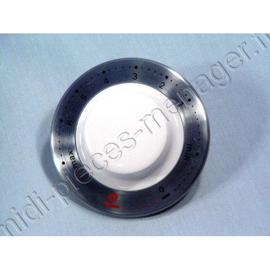 bouton de controle alu et blanc kenwood KW696615