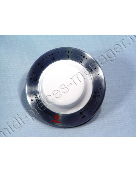 bouton de controle alu et blanc kenwood KW696615