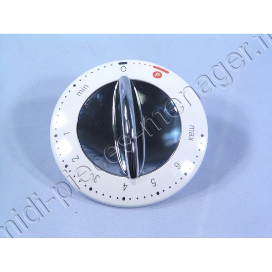 bouton de controle blanc alu kenwood KW710432