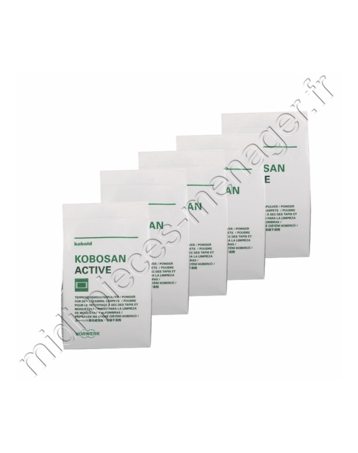 Kobosan Active Goblin – 5 Envelopes (Whole Pack) For Vorwerk Folletto Vacuums