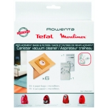 sacs X6 + 2 microfiltres aspirateur ZR003901