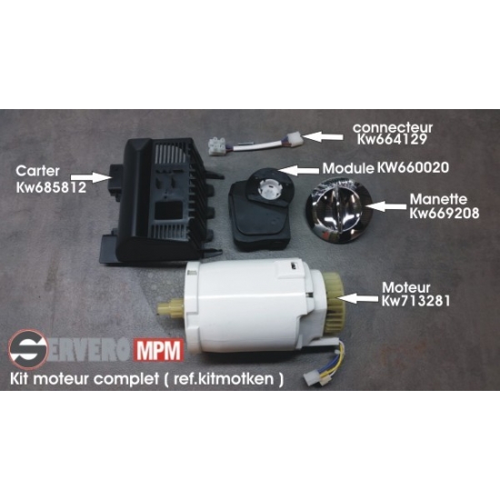 kit complet dernière génération reparation robot kenwood, chef major