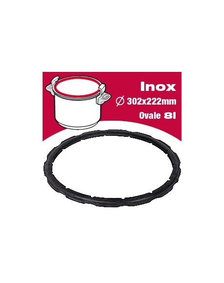 joint autocuiseur clipsovale inox seb 8L 980049